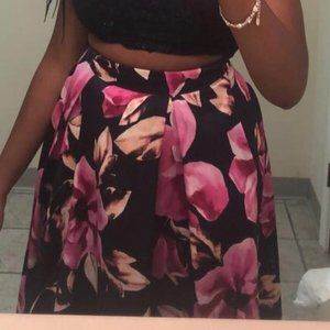 Speechless 2 Piece Floral Dress